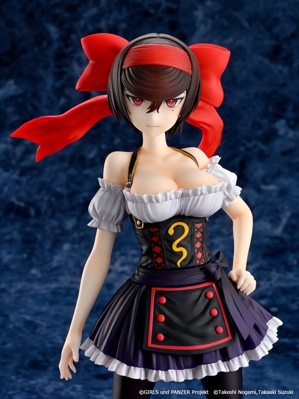 ガールズ＆パンツァー リボンの武者「鶴姫しずか ディアンドルVer.」のフィギュア画像