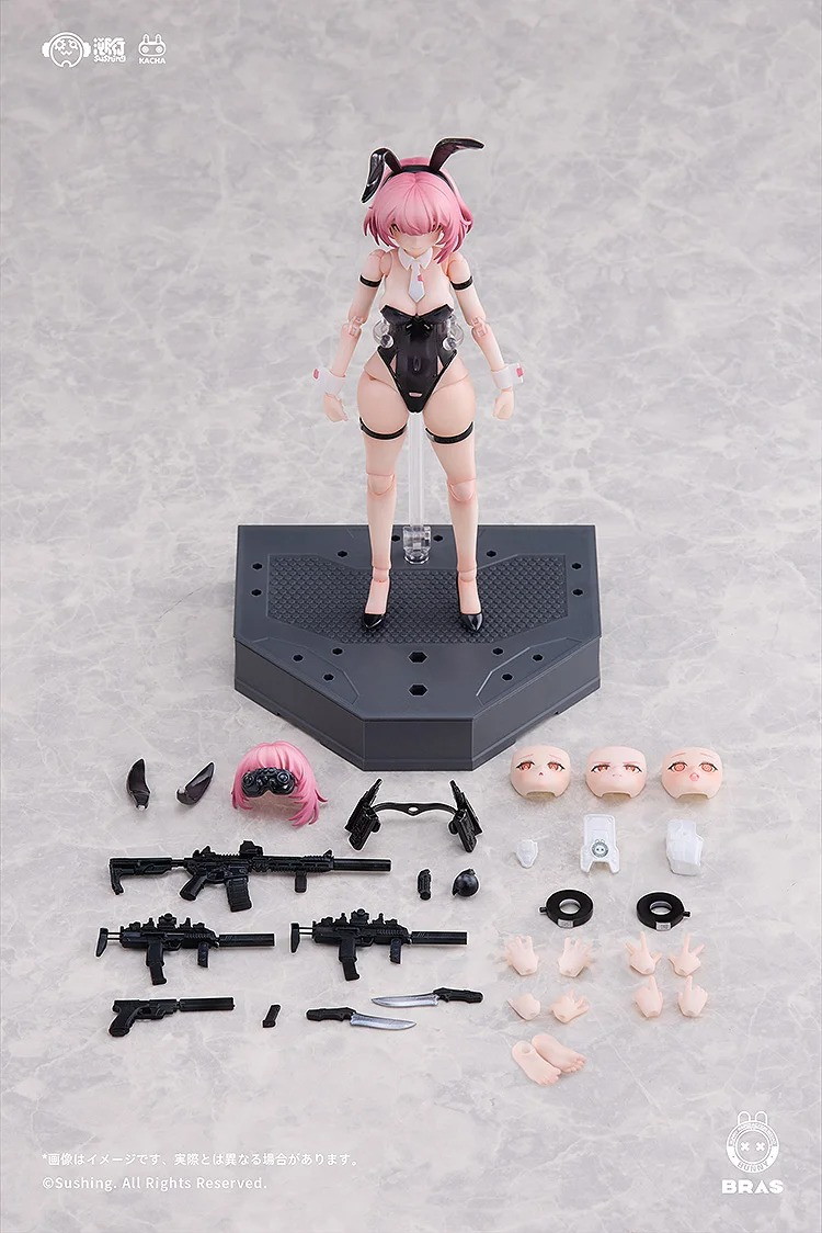 BUNNY RAPID ACTION SQUAD「Commando・ベルカ 1/12 可動フィギュア」のフィギュア画像