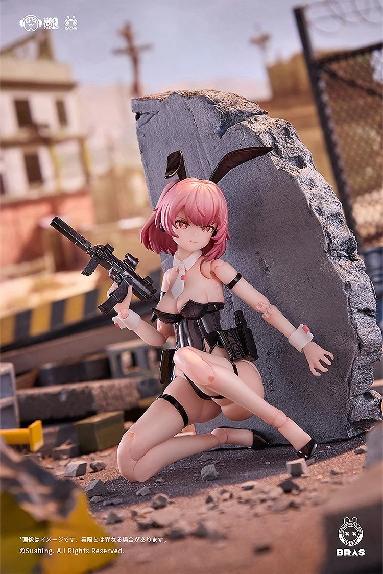 BUNNY RAPID ACTION SQUAD「Commando・ベルカ 1/12 可動フィギュア」のフィギュア画像