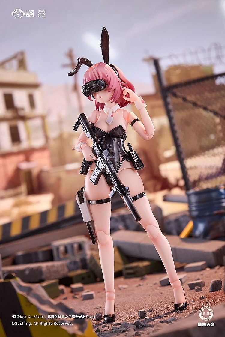 BUNNY RAPID ACTION SQUAD「Commando・ベルカ 1/12 可動フィギュア」のフィギュア画像