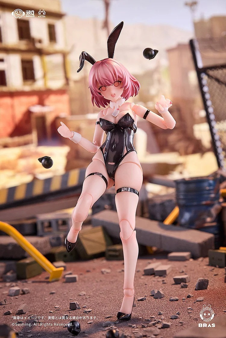 BUNNY RAPID ACTION SQUAD「Commando・ベルカ 1/12 可動フィギュア」のフィギュア画像