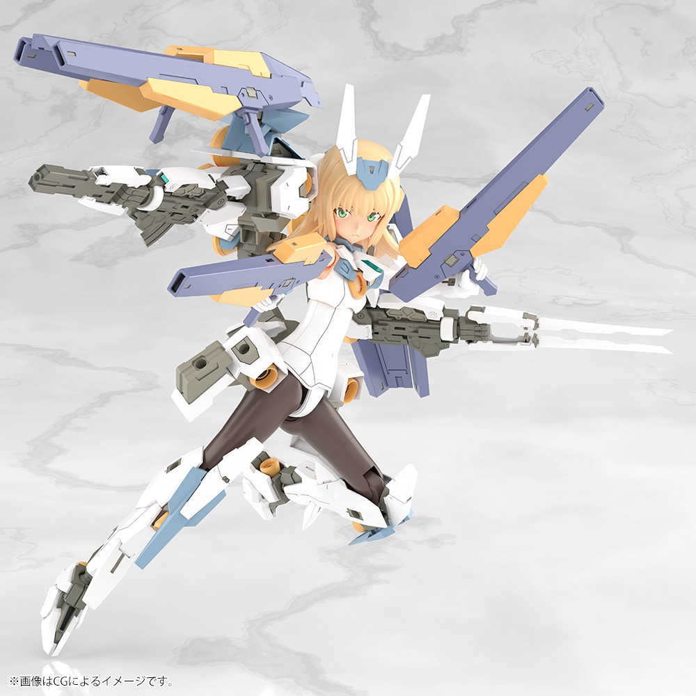 フレームアームズ・ガール「グランデスケール バーゼラルド」のフィギュア画像