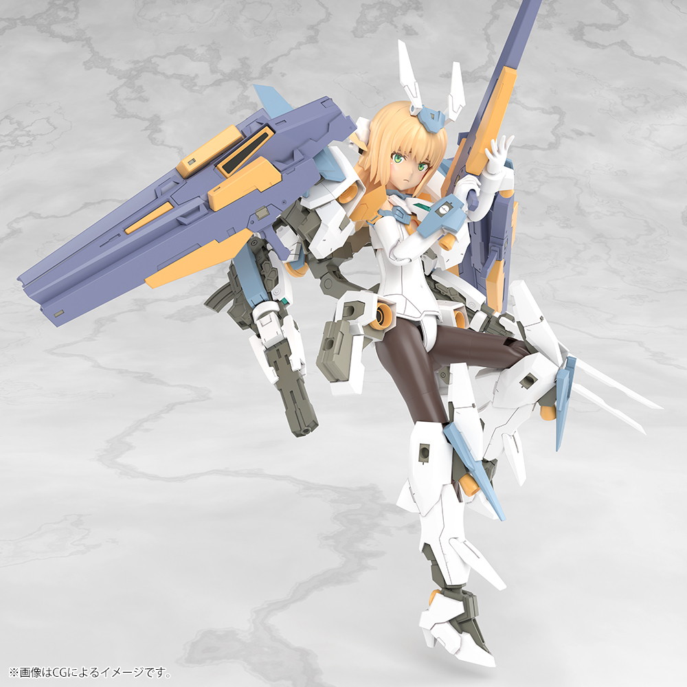 フレームアームズ・ガール「グランデスケール バーゼラルド」のフィギュア画像