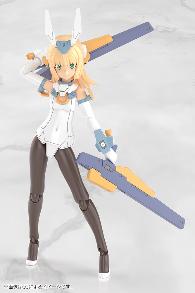 フレームアームズ・ガール「グランデスケール バーゼラルド」のフィギュア画像