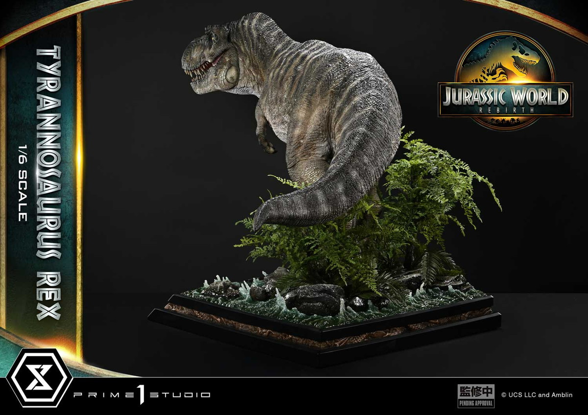 ジュラシック・ワールド/復活の大地「レガシーミュージアムコレクション ティラノサウルス・レックス」のフィギュア画像