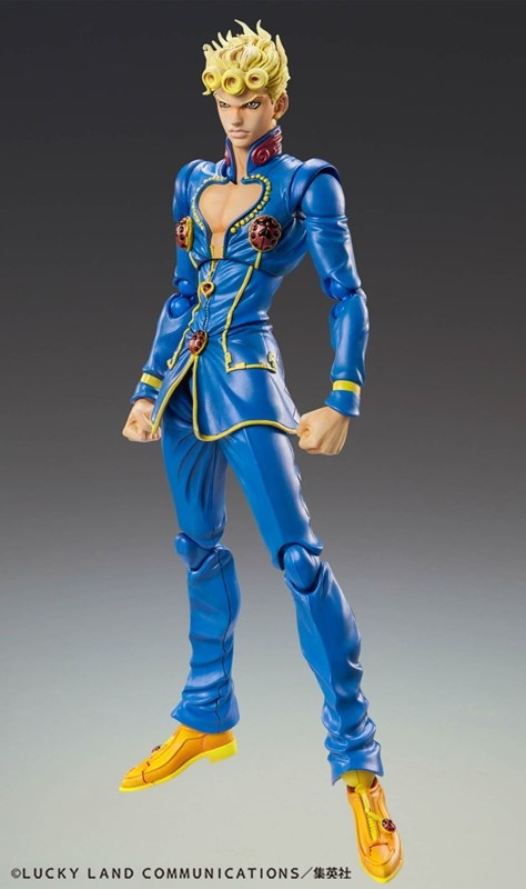 ジョジョの奇妙な冒険 黄金の風「超像可動 ジョルノ・ジョバァーナ・セカンド」のフィギュア画像
