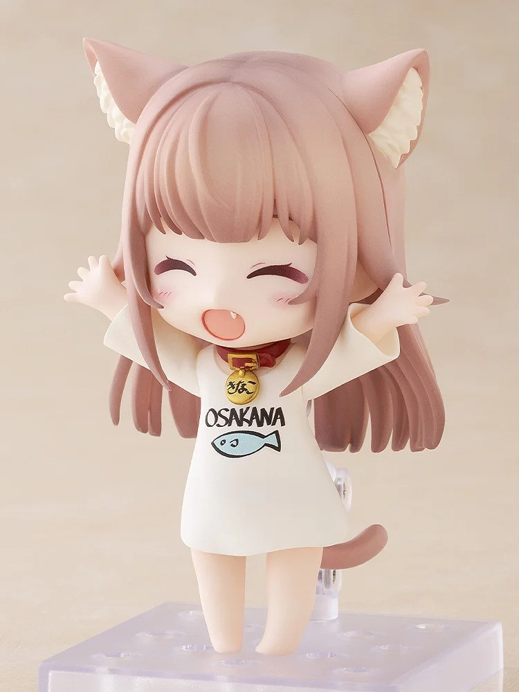 うちのねこが女の子でかわいい「ねんどろいど きなこ」のフィギュア画像