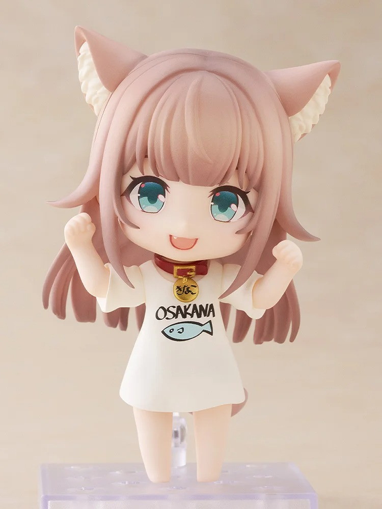 うちのねこが女の子でかわいい「ねんどろいど きなこ」のフィギュア画像