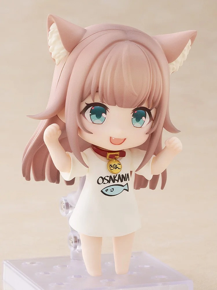 うちのねこが女の子でかわいい「ねんどろいど きなこ」のフィギュア画像