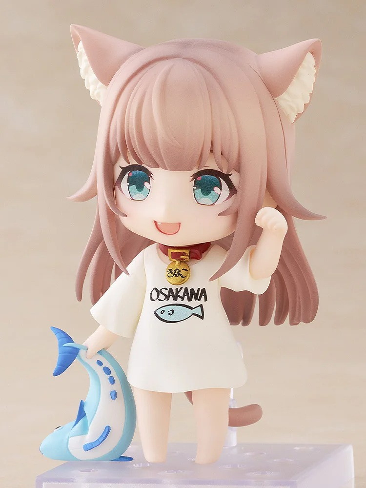 うちのねこが女の子でかわいい「ねんどろいど きなこ」のフィギュア画像