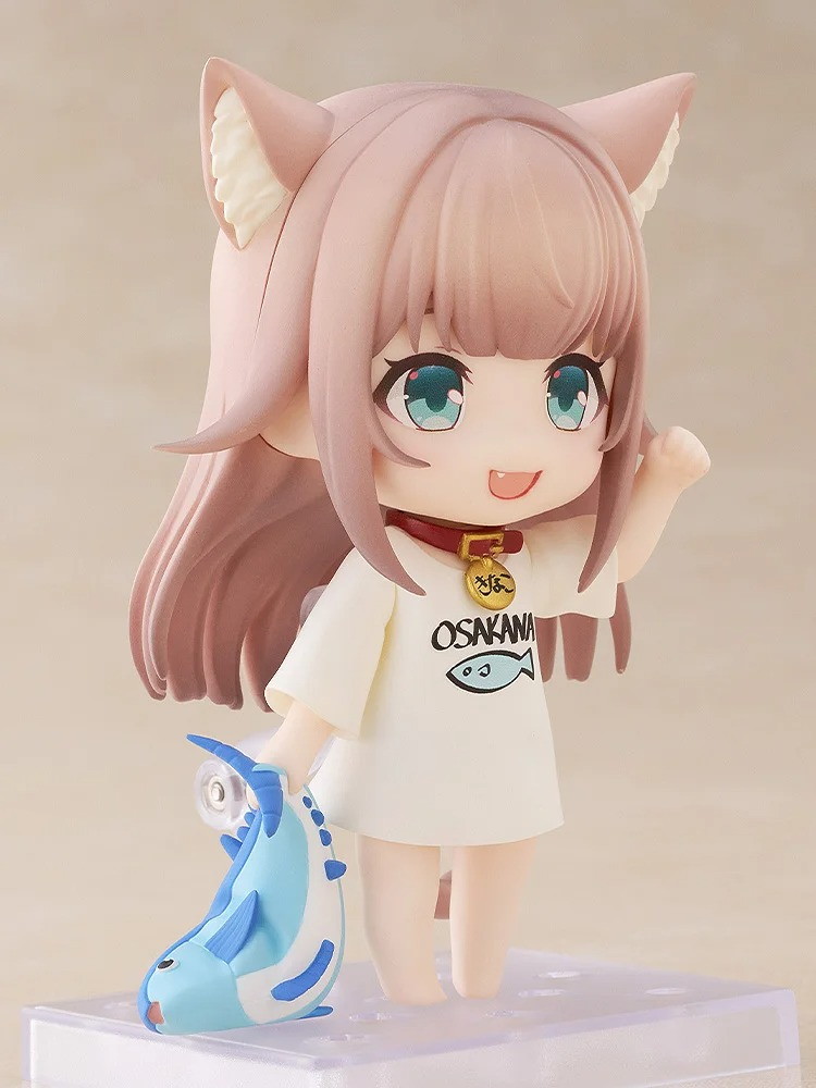 うちのねこが女の子でかわいい「ねんどろいど きなこ」のフィギュア画像