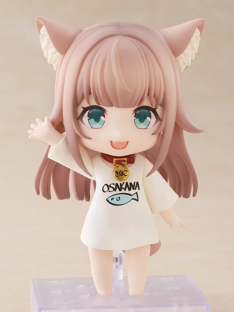 うちのねこが女の子でかわいい「ねんどろいど きなこ」のフィギュア画像