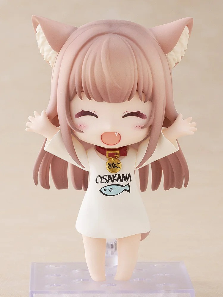 うちのねこが女の子でかわいい「ねんどろいど きなこ」のフィギュア画像