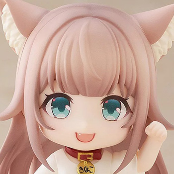 うちのねこが女の子でかわいい「ねんどろいど きなこ」のフィギュア
