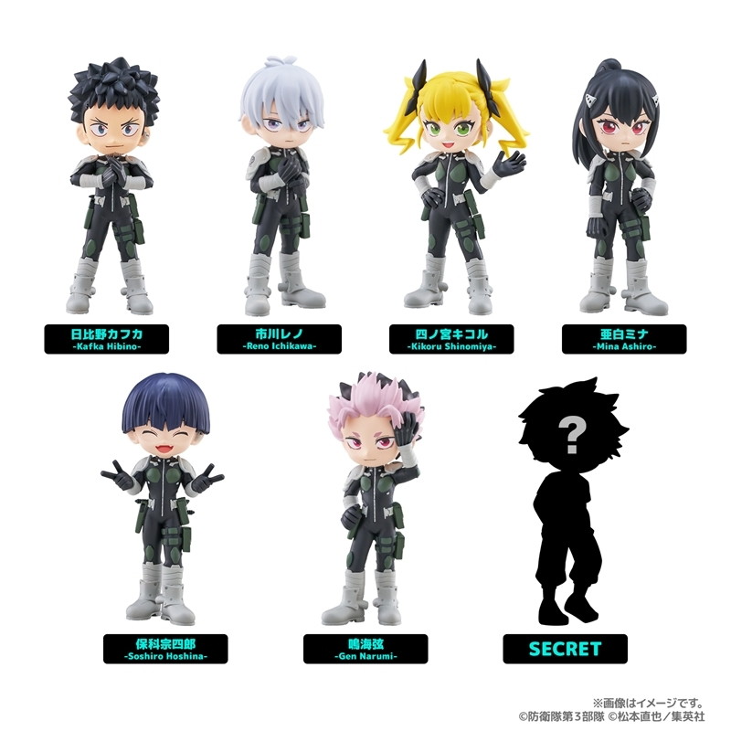 怪獣8号「PalVerse 怪獣8号」のフィギュア画像
