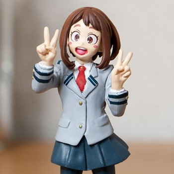 僕のヒーローアカデミア「モバイルフィギュア 麗日お茶子」のフィギュア