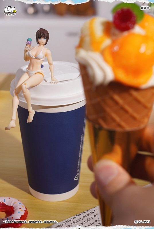 「POCKET GIRL PG-01 水着少女」のフィギュア画像