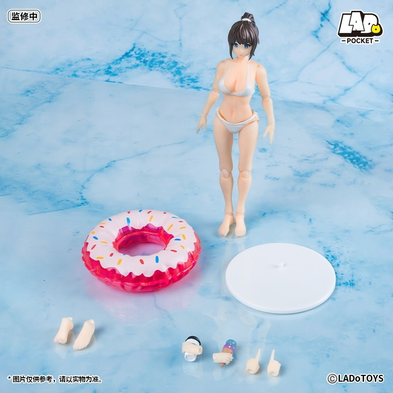 「POCKET GIRL PG-01 水着少女」のフィギュア画像