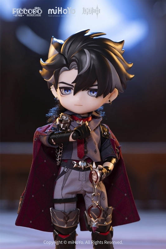 「PICCODO ACTION DOLL X 原神 リオセスリ デフォルメドール」のフィギュア画像