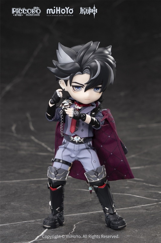 「PICCODO ACTION DOLL X 原神 リオセスリ デフォルメドール」のフィギュア画像