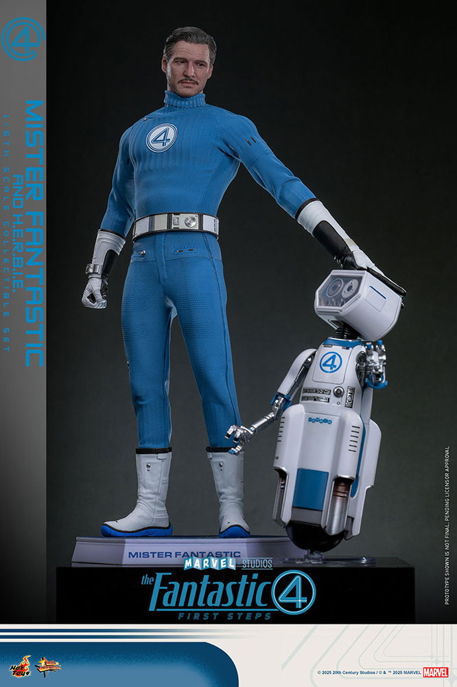 ファンタスティック4：ファースト・ステップ「ミスター・ファンタスティック＆ハービー」のフィギュア画像