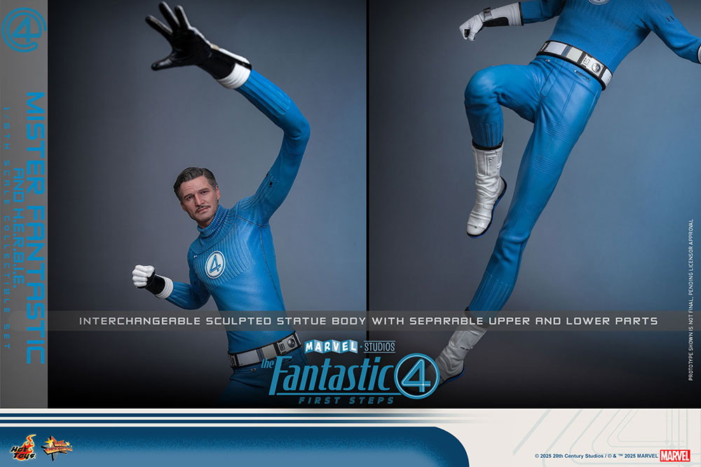 ファンタスティック4：ファースト・ステップ「ミスター・ファンタスティック＆ハービー」のフィギュア画像