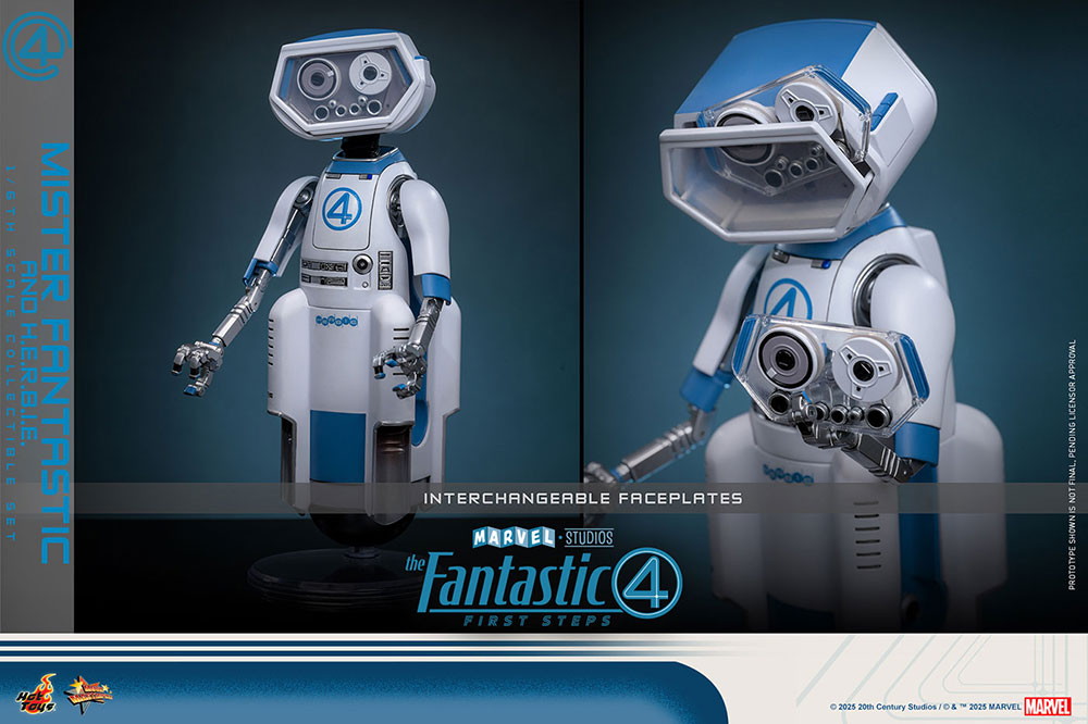 ファンタスティック4：ファースト・ステップ「ミスター・ファンタスティック＆ハービー」のフィギュア画像