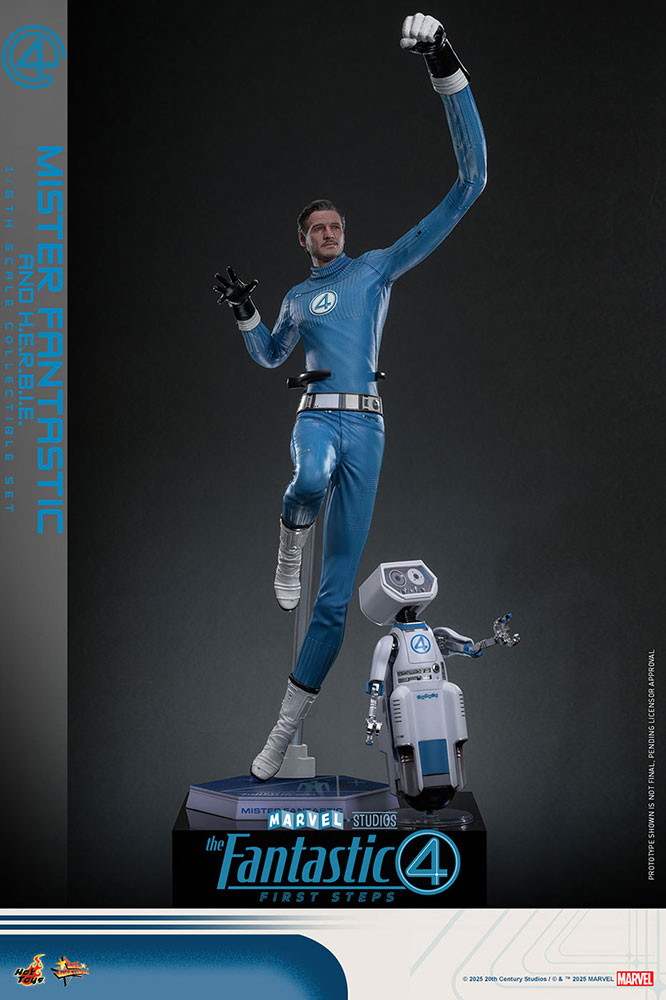 ファンタスティック4：ファースト・ステップ「ミスター・ファンタスティック＆ハービー」のフィギュア画像