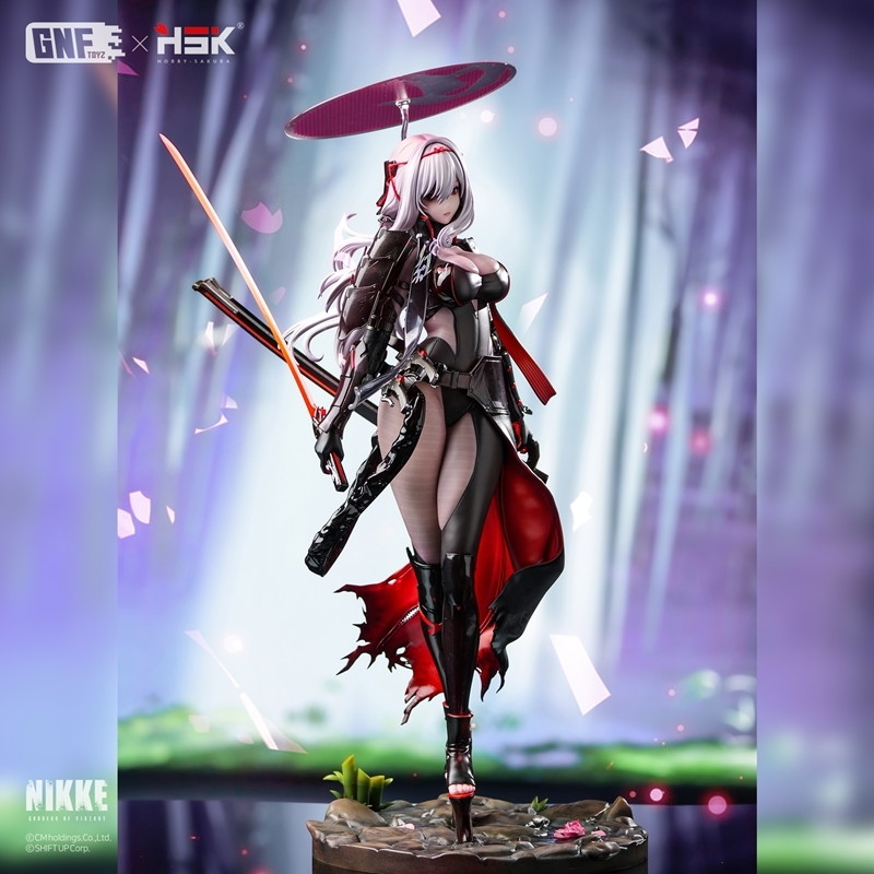 勝利の女神：NIKKE「紅蓮：ブラックシャドウ」のフィギュア画像