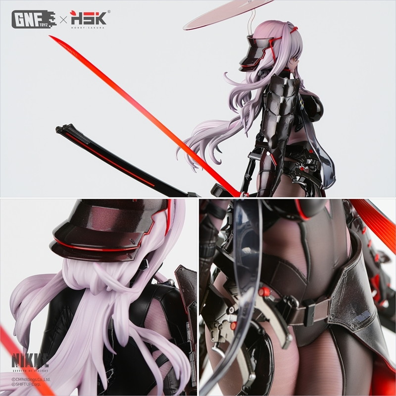 勝利の女神：NIKKE「紅蓮：ブラックシャドウ」のフィギュア画像