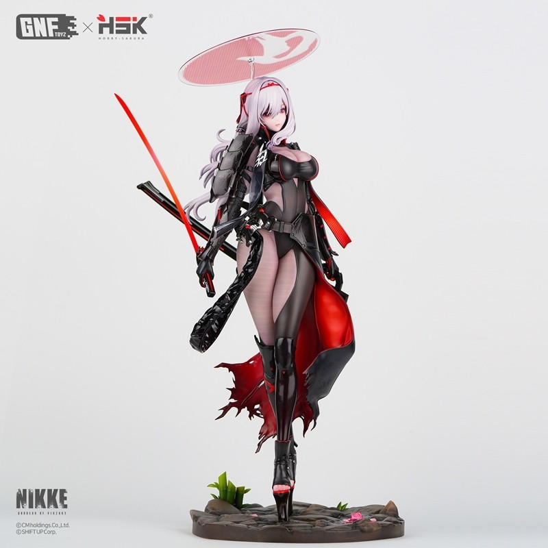 勝利の女神：NIKKE「紅蓮：ブラックシャドウ」のフィギュア画像