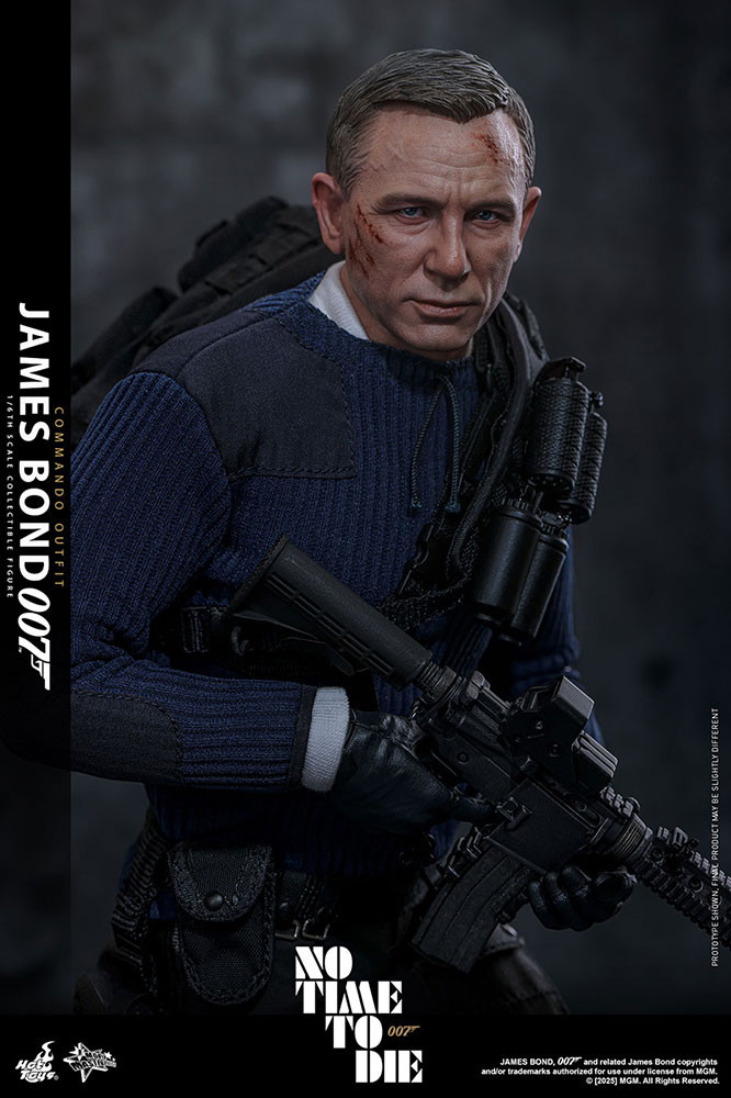 007/ノー・タイム・トゥ・ダイ「ジェームズ・ボンド (コマンド・スタイル)」のフィギュア画像