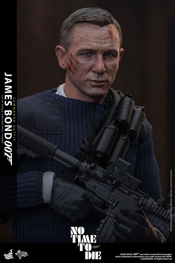007/ノー・タイム・トゥ・ダイ「ジェームズ・ボンド (コマンド・スタイル)」のフィギュア画像