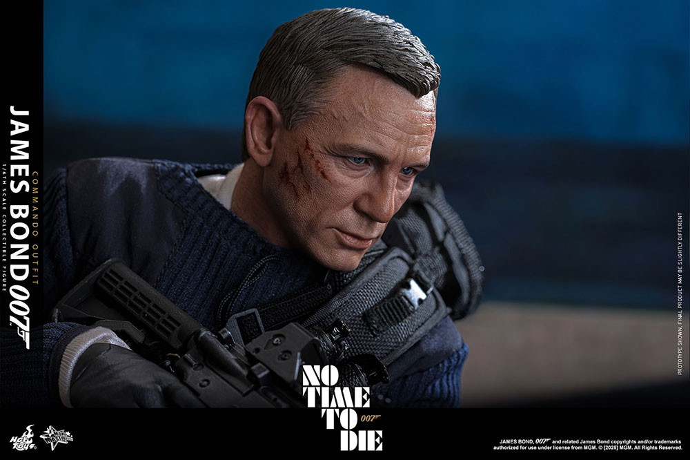 007/ノー・タイム・トゥ・ダイ「ジェームズ・ボンド (コマンド・スタイル)」のフィギュア画像