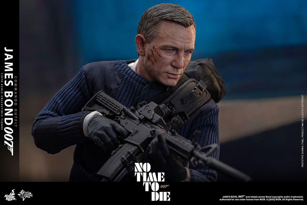 007/ノー・タイム・トゥ・ダイ「ジェームズ・ボンド (コマンド・スタイル)」のフィギュア画像