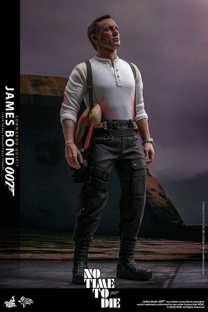007/ノー・タイム・トゥ・ダイ「ジェームズ・ボンド (コマンド・スタイル)」のフィギュア画像