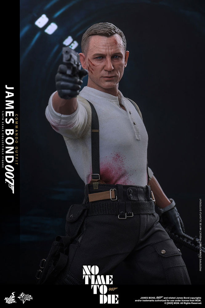 007/ノー・タイム・トゥ・ダイ「ジェームズ・ボンド (コマンド・スタイル)」のフィギュア画像