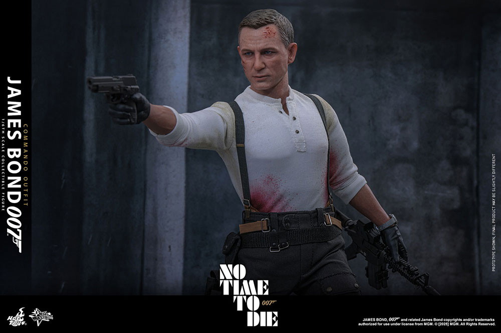 007/ノー・タイム・トゥ・ダイ「ジェームズ・ボンド (コマンド・スタイル)」のフィギュア画像