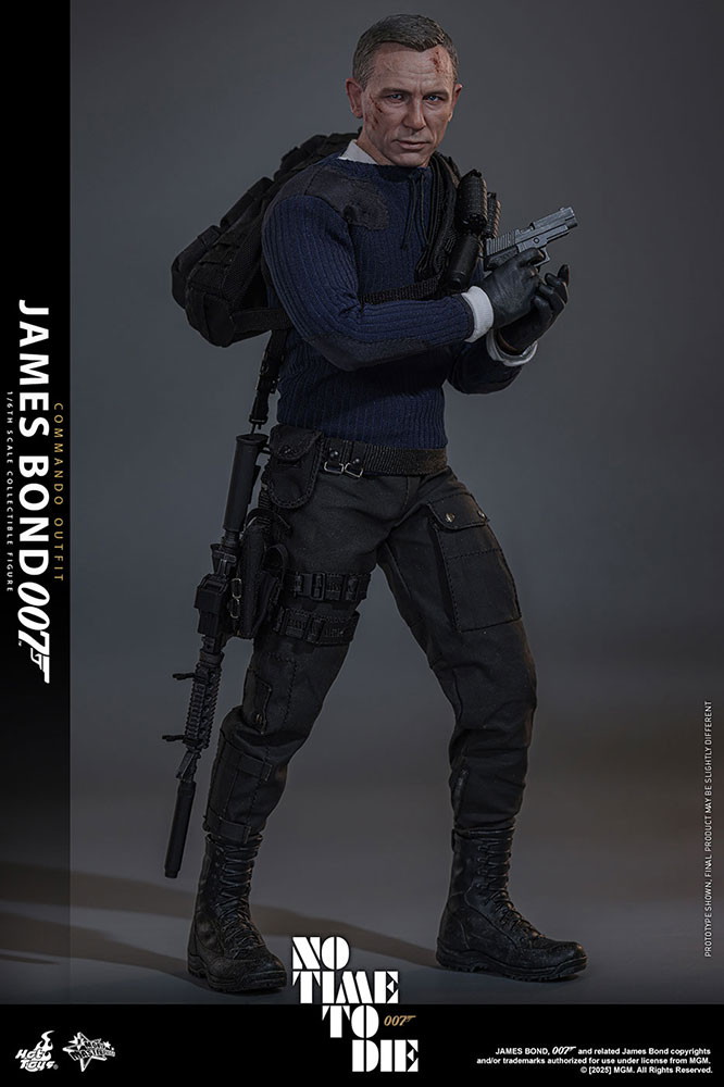 007/ノー・タイム・トゥ・ダイ「ジェームズ・ボンド (コマンド・スタイル)」のフィギュア画像