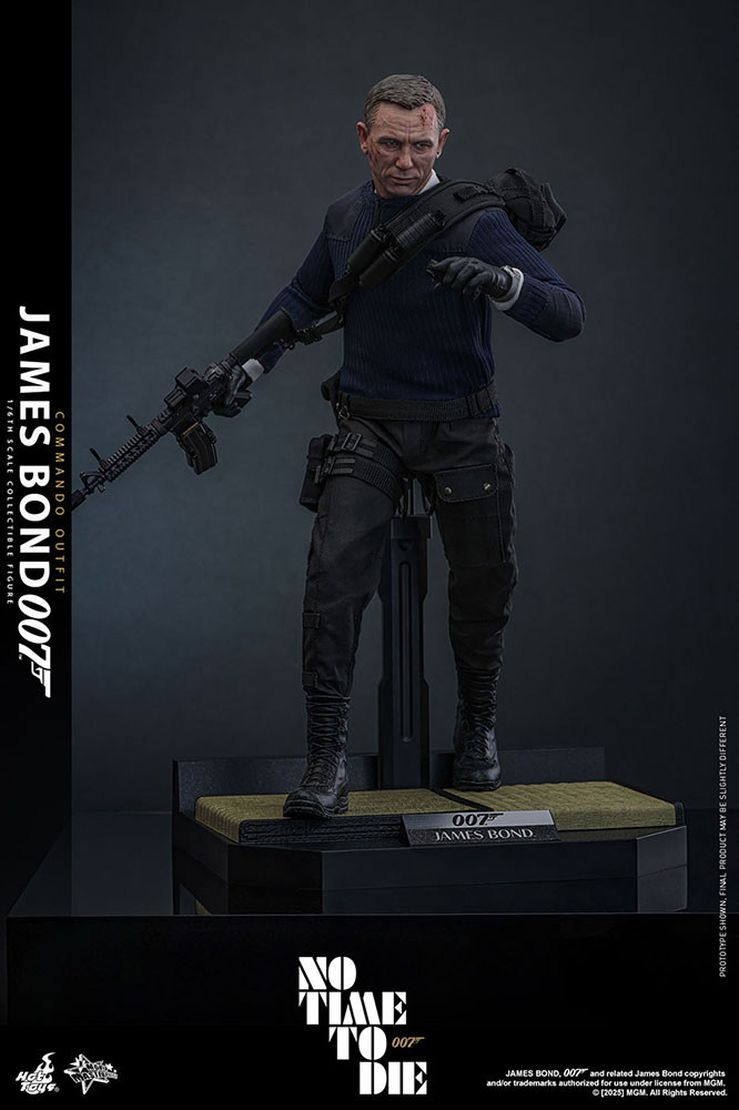 007/ノー・タイム・トゥ・ダイ「ジェームズ・ボンド (コマンド・スタイル)」のフィギュア画像