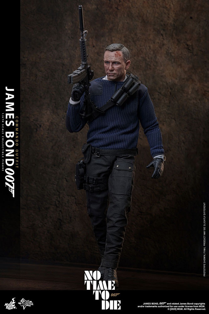 007/ノー・タイム・トゥ・ダイ「ジェームズ・ボンド (コマンド・スタイル)」のフィギュア画像