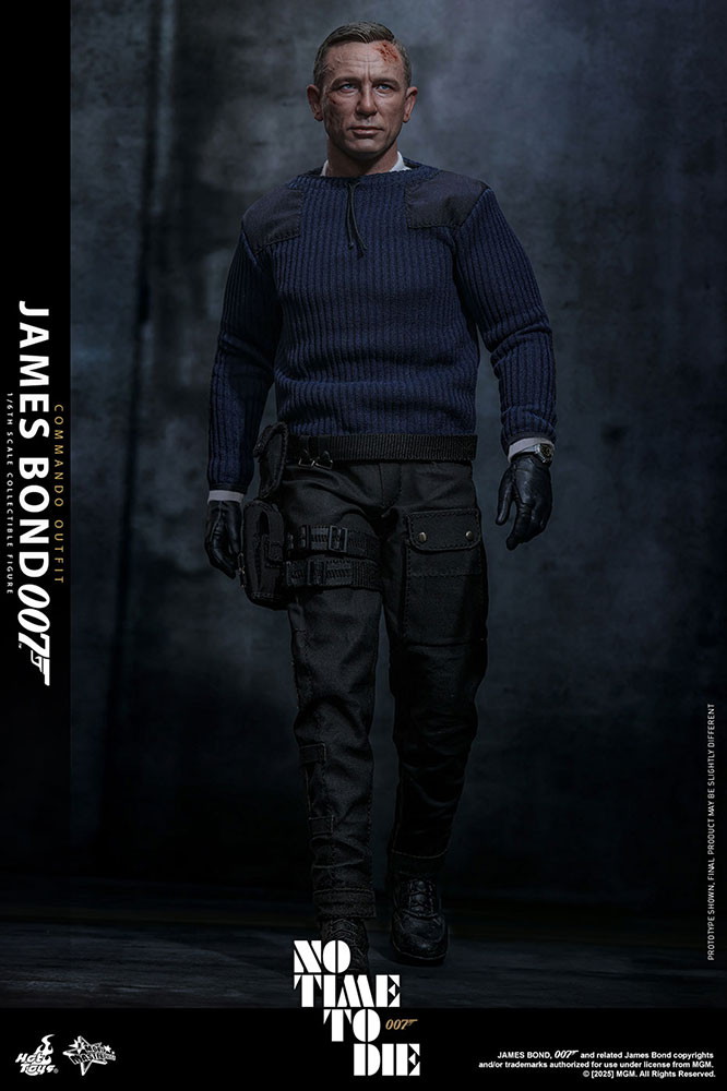 007/ノー・タイム・トゥ・ダイ「ジェームズ・ボンド (コマンド・スタイル)」のフィギュア画像