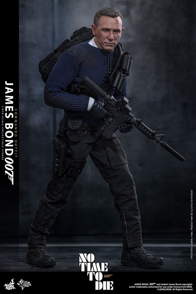 007/ノー・タイム・トゥ・ダイ「ジェームズ・ボンド (コマンド・スタイル)」のフィギュア画像