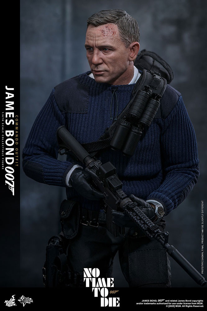007/ノー・タイム・トゥ・ダイ「ジェームズ・ボンド (コマンド・スタイル)」のフィギュア画像