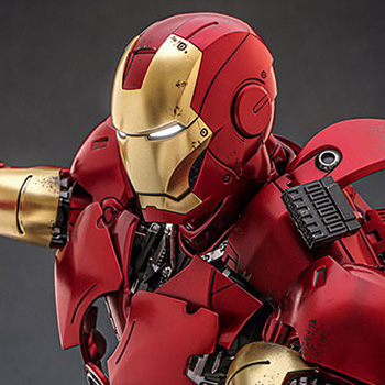 アイアンマン「アイアンマン・マーク3（アーマー・スーツアップ版）」のフィギュア