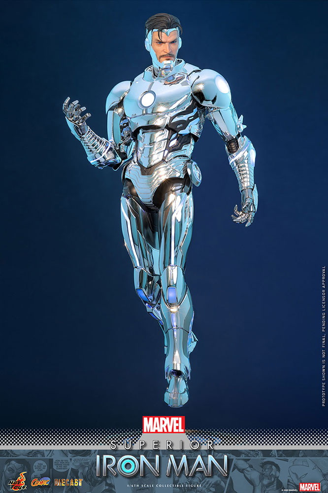 マーベル・コミック「スーペリア・アイアンマン」のフィギュア画像