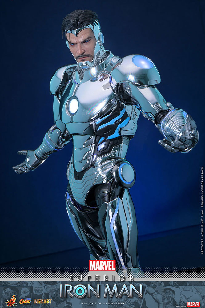 マーベル・コミック「スーペリア・アイアンマン」のフィギュア画像