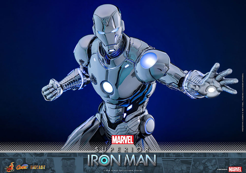 マーベル・コミック「スーペリア・アイアンマン」のフィギュア画像