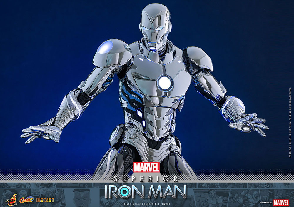 マーベル・コミック「スーペリア・アイアンマン」のフィギュア画像