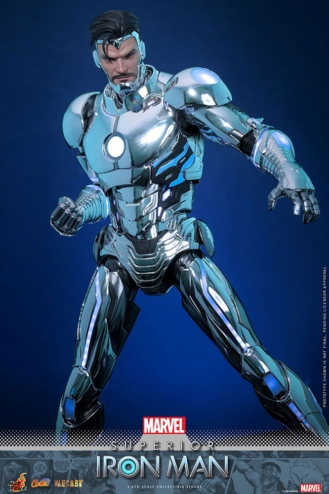マーベル・コミック「スーペリア・アイアンマン」のフィギュア画像
